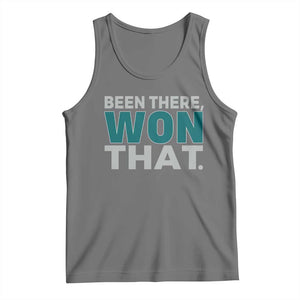 Been There Won That Tank Top Victory for Football Fans TS02 Black Heather Print Your Wear