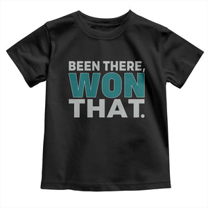 Been There Won That Toddler T Shirt Victory for Football Fans TS02 Black Print Your Wear