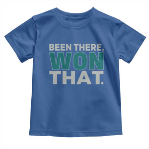 Been There Won That Toddler T Shirt Victory for Football Fans TS02 Royal Blue Print Your Wear