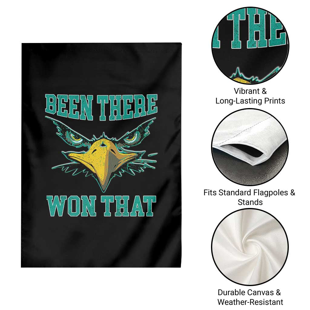 Been There Won That Garden Flag Fierce Eagle Eyes TS02 Print Your Wear