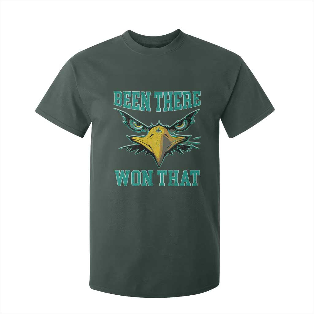 Been There Won That T Shirt For Kid Fierce Eagle Eyes TS02 Dark Forest Green Print Your Wear
