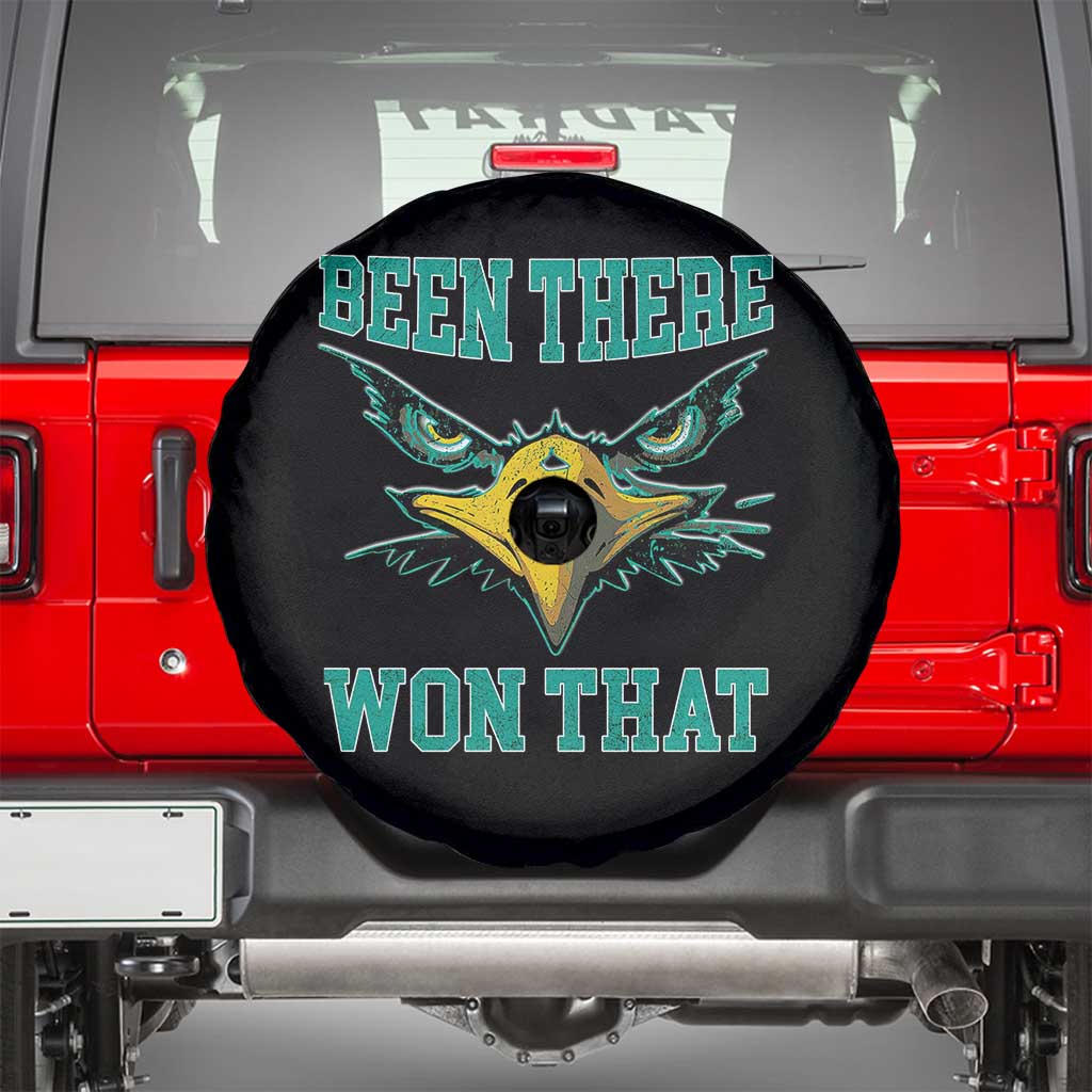 Been There Won That Spare Tire Cover Fierce Eagle Eyes TS02 Black Print Your Wear
