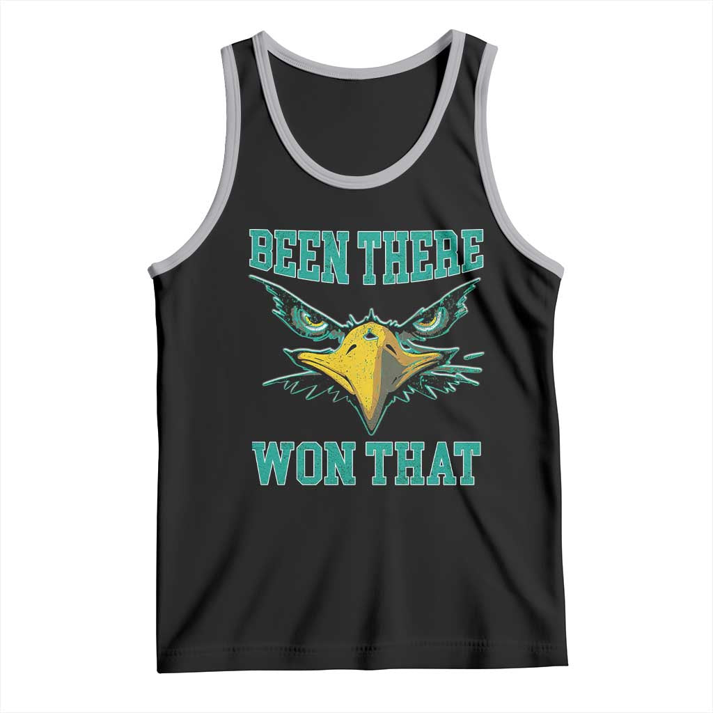 Been There Won That Tank Top Fierce Eagle Eyes TS02 Black Athletic Heather Print Your Wear