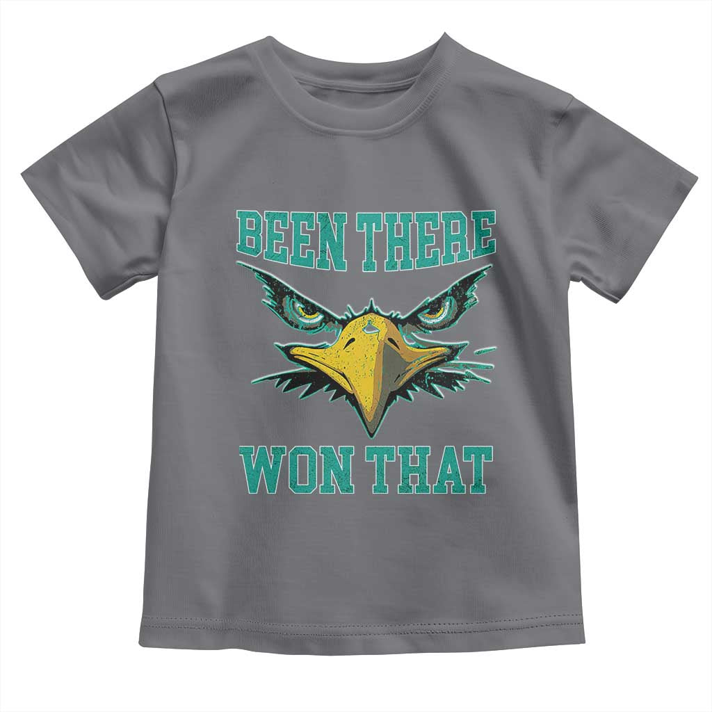 Been There Won That Toddler T Shirt Fierce Eagle Eyes TS02 Charcoal Print Your Wear