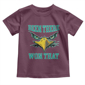 Been There Won That Toddler T Shirt Fierce Eagle Eyes TS02 Maroon Print Your Wear