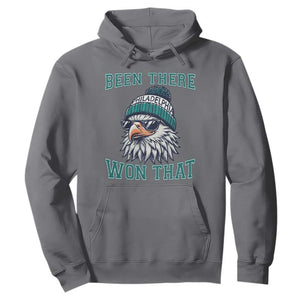 Been There Won That Fierce Eagle Graphic Hoodie TS02 Charcoal Print Your Wear