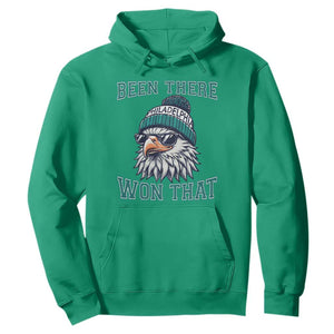 Been There Won That Fierce Eagle Graphic Hoodie TS02 Irish Green Print Your Wear