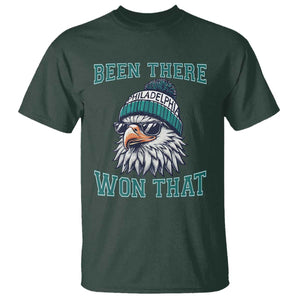Been There Won That Fierce Eagle Graphic T Shirt TS02 Dark Forest Green Print Your Wear