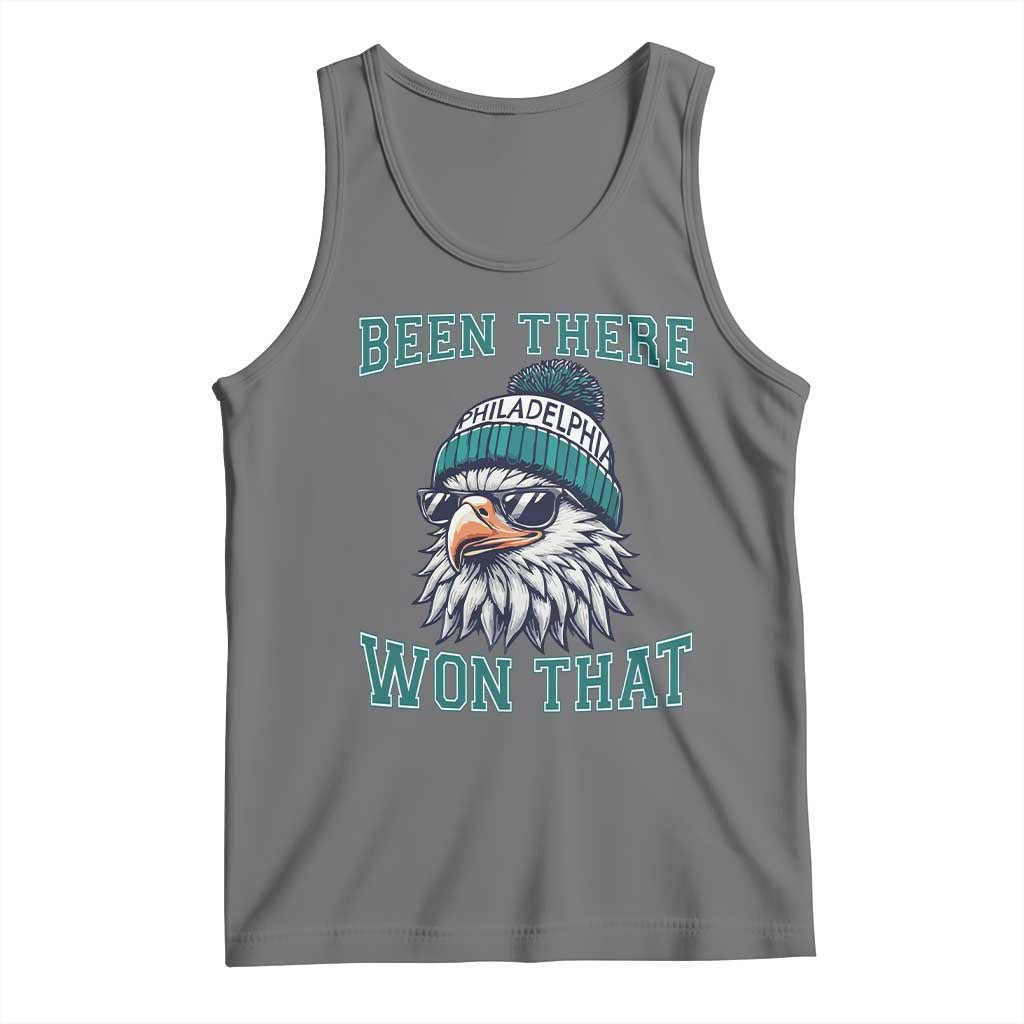 Been There Won That Fierce Eagle Graphic Tank Top TS02 Black Heather Print Your Wear