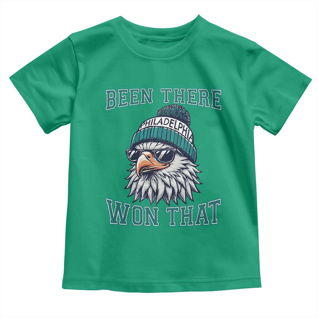 Been There Won That Fierce Eagle Graphic Toddler T Shirt TS02 Irish Green Print Your Wear