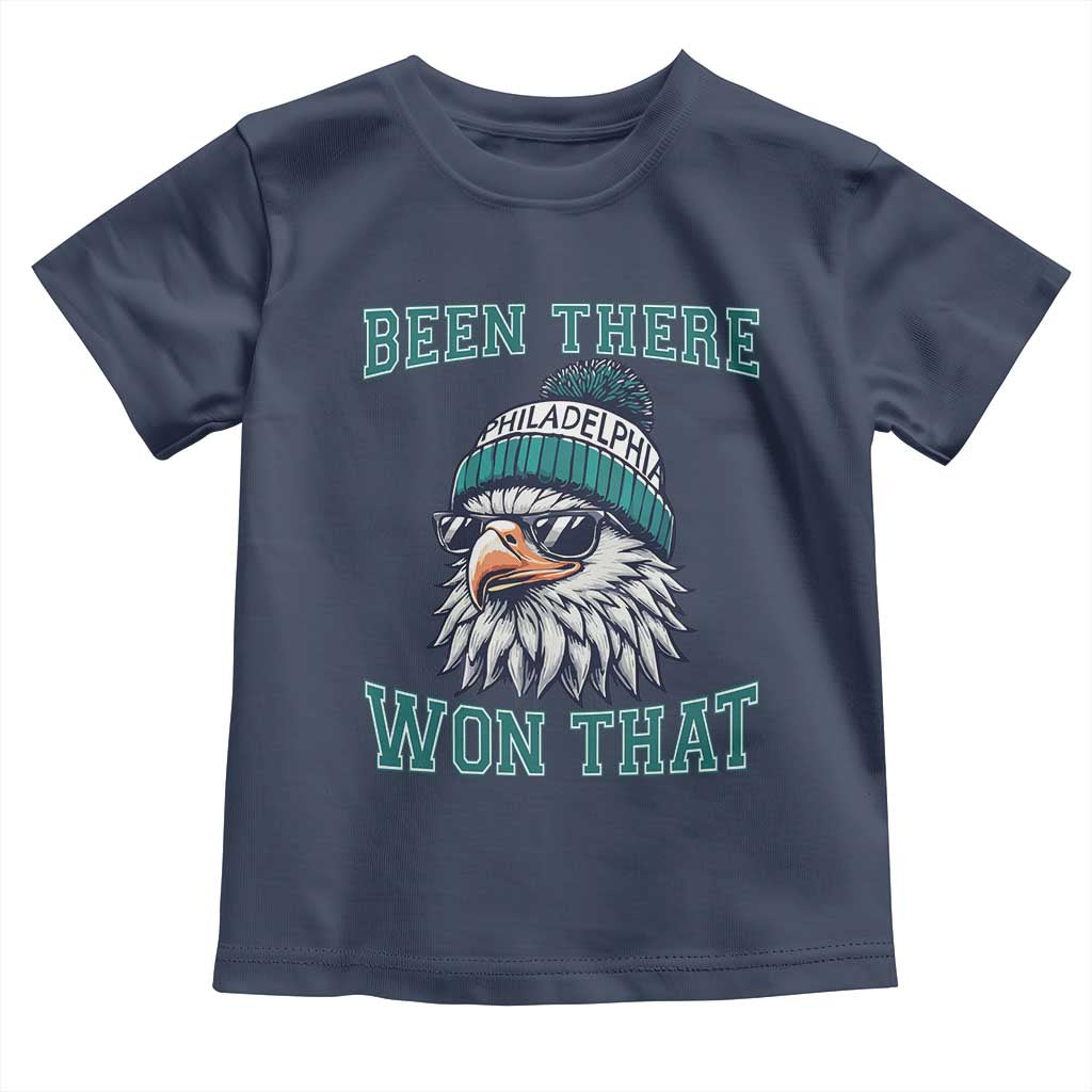 Been There Won That Fierce Eagle Graphic Toddler T Shirt TS02 Navy Print Your Wear