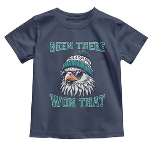 Been There Won That Fierce Eagle Graphic Toddler T Shirt TS02 Navy Print Your Wear