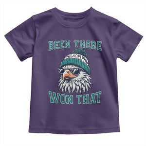 Been There Won That Fierce Eagle Graphic Toddler T Shirt TS02 Purple Print Your Wear