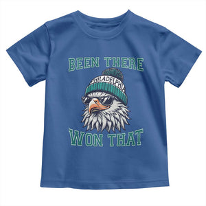 Been There Won That Fierce Eagle Graphic Toddler T Shirt TS02 Royal Blue Print Your Wear