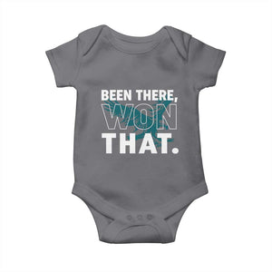 Been There Won That Baby Onesie Game Day Champions Sport Fans TS02 Charcoal Print Your Wear