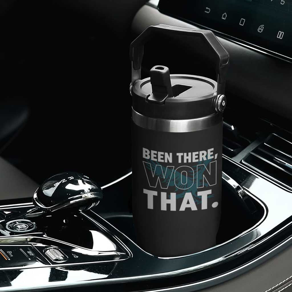 Been There Won That Flip Straw Tumbler Game Day Champions Sport Fans TS02 Print Your Wear