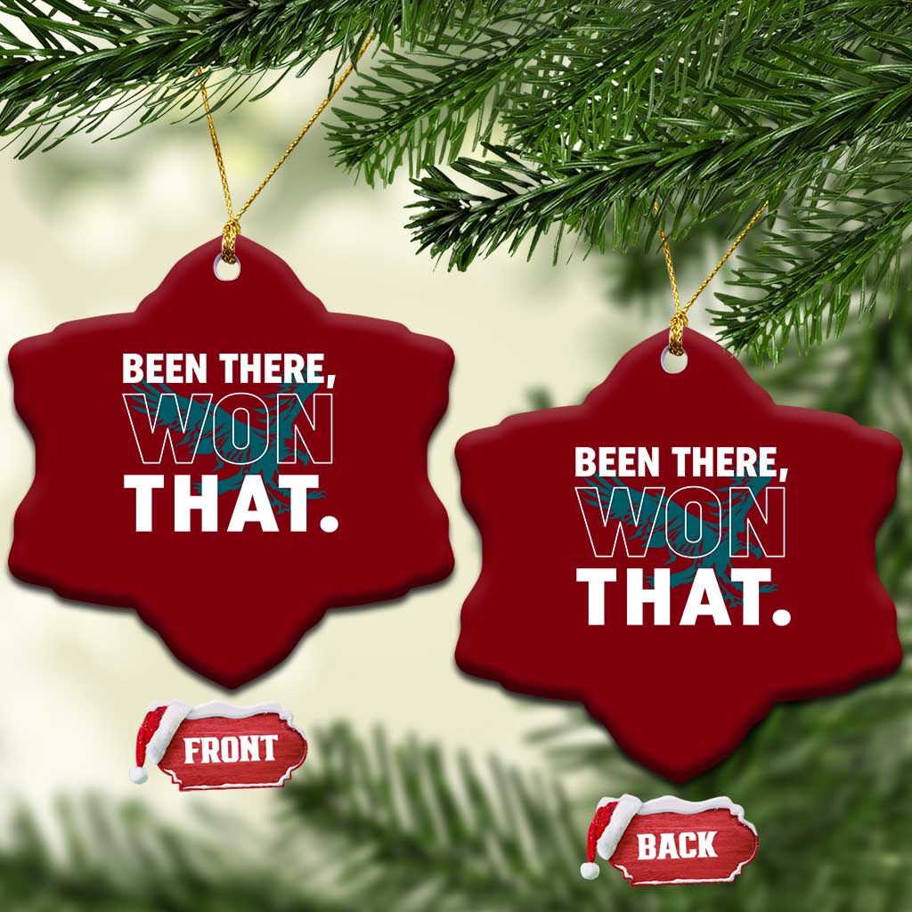 Been There Won That Ceramic Ornament Game Day Champions Sport Fans TS02 Print Your Wear
