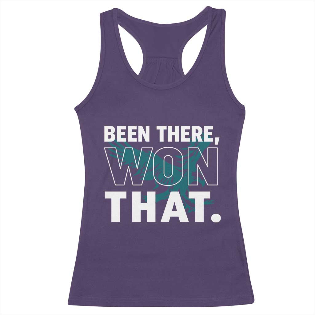 Been There Won That Racerback Tank Top Game Day Champions Sport Fans TS02 Purple Print Your Wear