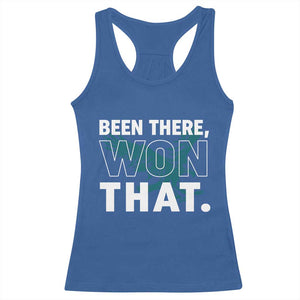 Been There Won That Racerback Tank Top Game Day Champions Sport Fans TS02 Royal Blue Print Your Wear