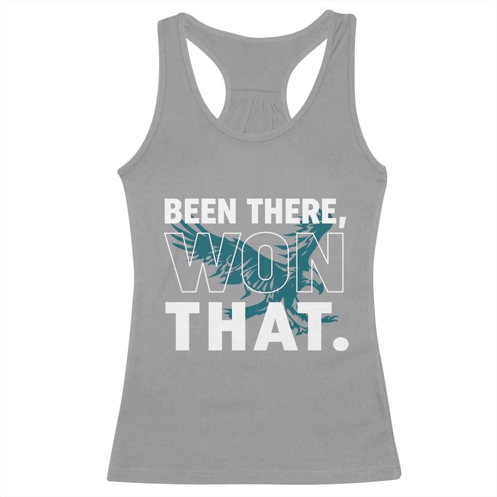 Been There Won That Racerback Tank Top Game Day Champions Sport Fans TS02 Sport Gray Print Your Wear