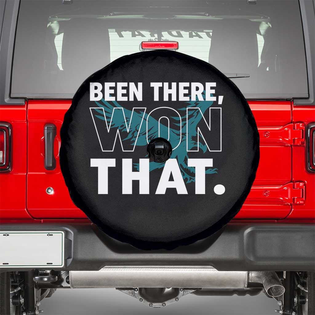 Been There Won That Spare Tire Cover Game Day Champions Sport Fans TS02 Black Print Your Wear