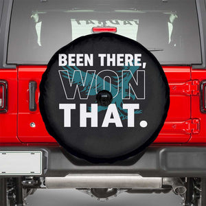 Been There Won That Spare Tire Cover Game Day Champions Sport Fans TS02 Black Print Your Wear