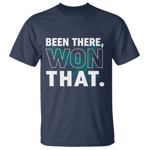Been There Won That T Shirt Game Day Champions Sport Fans TS02 Navy Print Your Wear