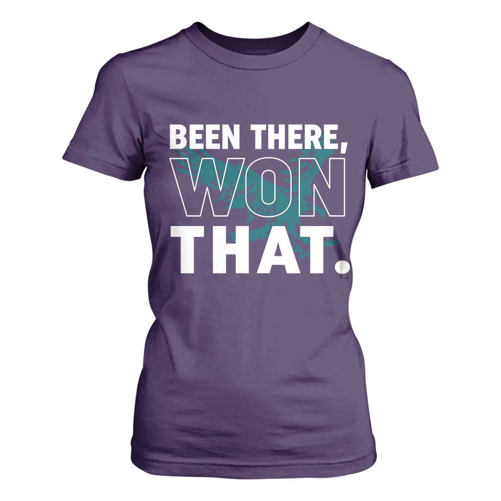 Been There Won That T Shirt For Women Game Day Champions Sport Fans TS02 Purple Print Your Wear