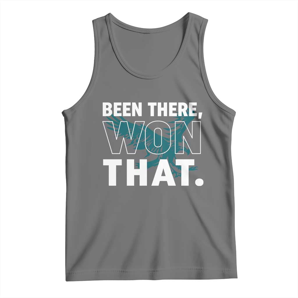 Been There Won That Tank Top Game Day Champions Sport Fans TS02 Black Heather Print Your Wear