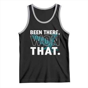 Been There Won That Tank Top Game Day Champions Sport Fans TS02 Black Athletic Heather Print Your Wear