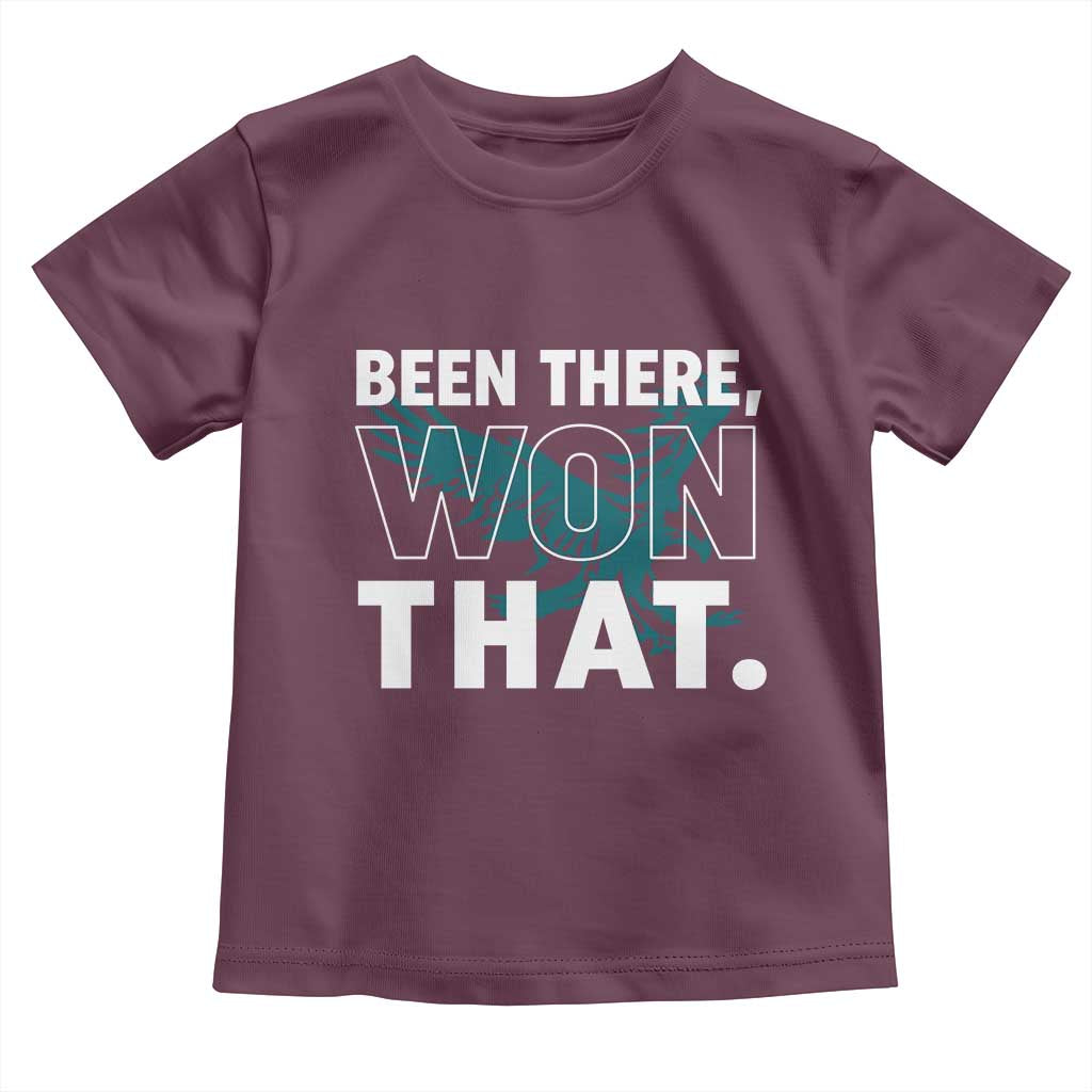 Been There Won That Toddler T Shirt Game Day Champions Sport Fans TS02 Maroon Print Your Wear