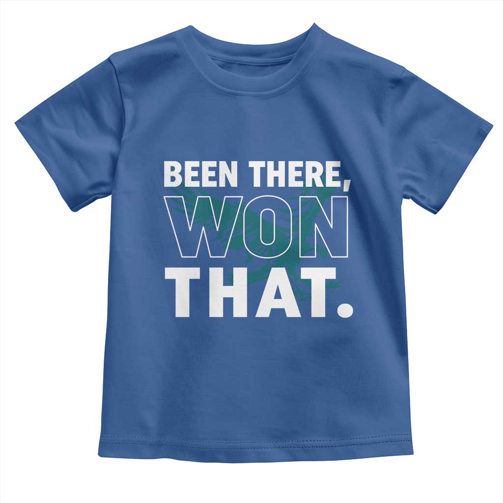 Been There Won That Toddler T Shirt Game Day Champions Sport Fans TS02 Royal Blue Print Your Wear