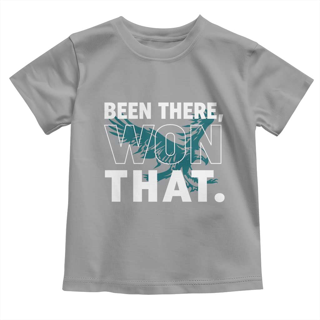 Been There Won That Toddler T Shirt Game Day Champions Sport Fans TS02 Sport Gray Print Your Wear
