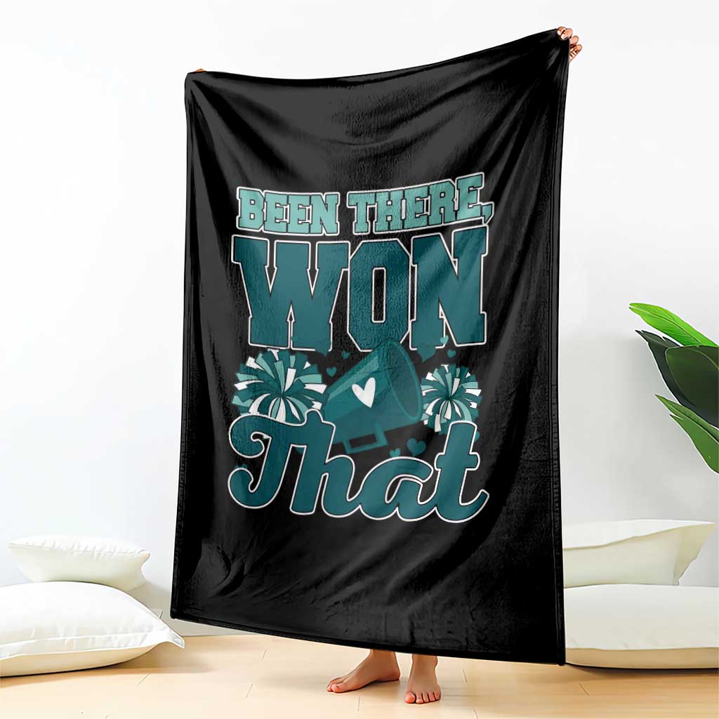 Been There Won That Cheer Spirit Throw Blanket Game Day Champions Sport Fans TS02 Print Your Wear