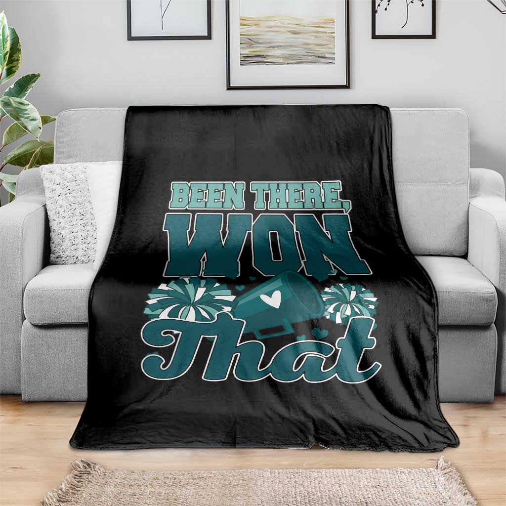 Been There Won That Cheer Spirit Throw Blanket Game Day Champions Sport Fans TS02 Print Your Wear