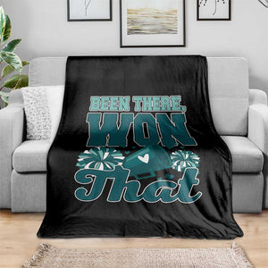 Been There Won That Cheer Spirit Throw Blanket Game Day Champions Sport Fans TS02 Print Your Wear