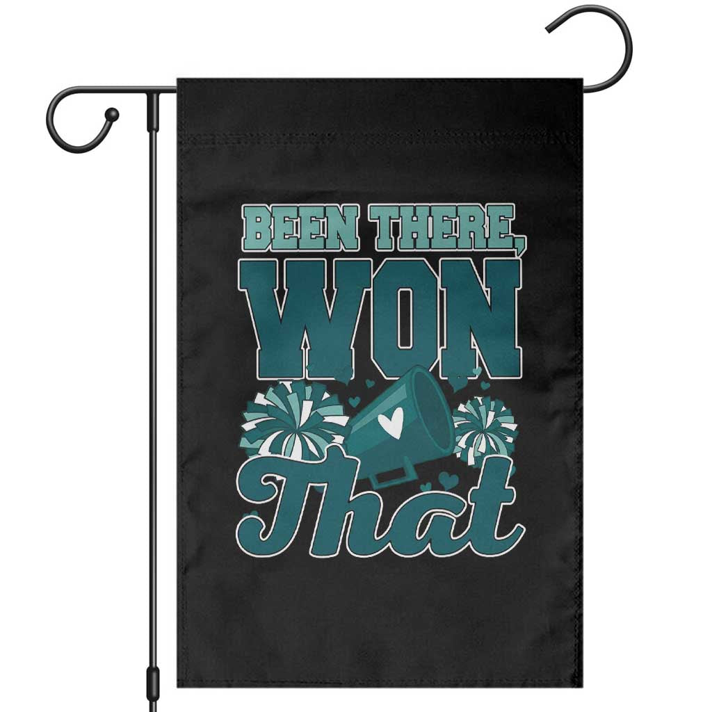 Been There Won That Cheer Spirit Garden Flag Game Day Champions Sport Fans TS02 Black Print Your Wear