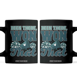 Been There Won That Cheer Spirit Coffee Mug Game Day Champions Sport Fans TS02 Black Print Your Wear