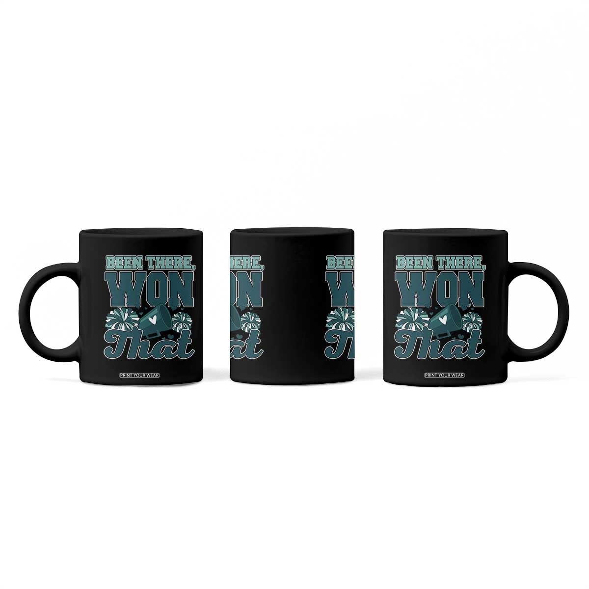 Been There Won That Cheer Spirit Coffee Mug Game Day Champions Sport Fans TS02 Print Your Wear