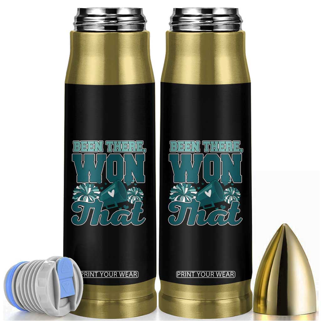 Been There Won That Cheer Spirit Bullet Tumbler Game Day Champions Sport Fans TS02 Black Print Your Wear