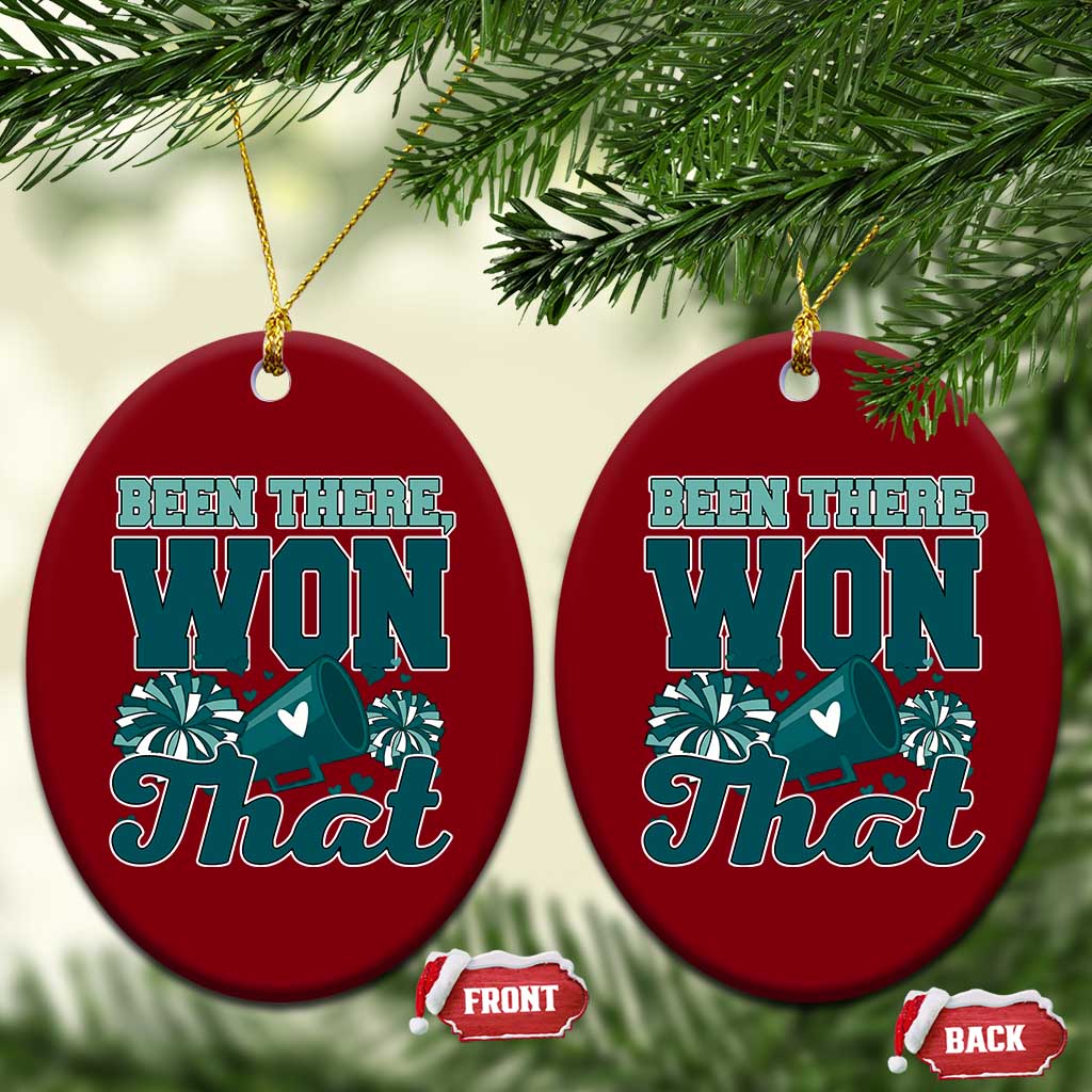 Been There Won That Cheer Spirit Ceramic Ornament Game Day Champions Sport Fans TS02 Print Your Wear