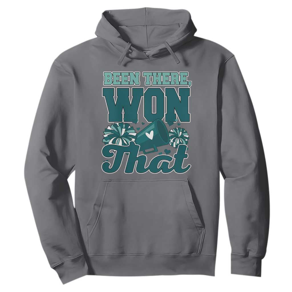 Been There Won That Cheer Spirit Hoodie Game Day Champions Sport Fans TS02 Charcoal Print Your Wear