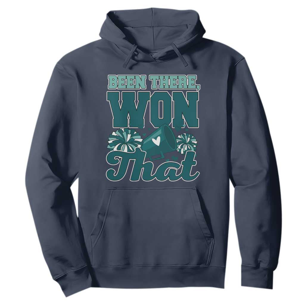 Been There Won That Cheer Spirit Hoodie Game Day Champions Sport Fans TS02 Navy Print Your Wear
