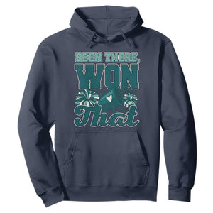 Been There Won That Cheer Spirit Hoodie Game Day Champions Sport Fans TS02 Navy Print Your Wear
