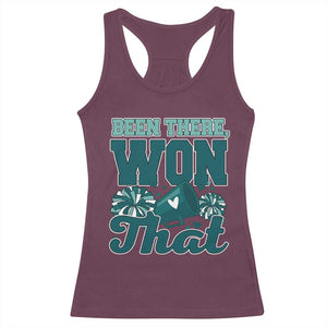Been There Won That Cheer Spirit Racerback Tank Top Game Day Champions Sport Fans TS02 Maroon Print Your Wear