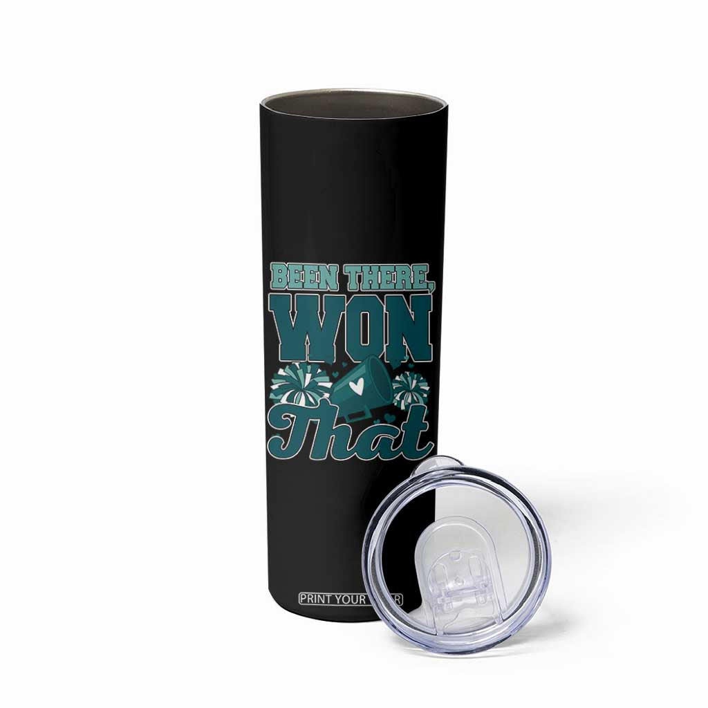 Been There Won That Cheer Spirit Skinny Tumbler Game Day Champions Sport Fans TS02 Print Your Wear