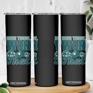 Been There Won That Cheer Spirit Skinny Tumbler Game Day Champions Sport Fans TS02 Print Your Wear