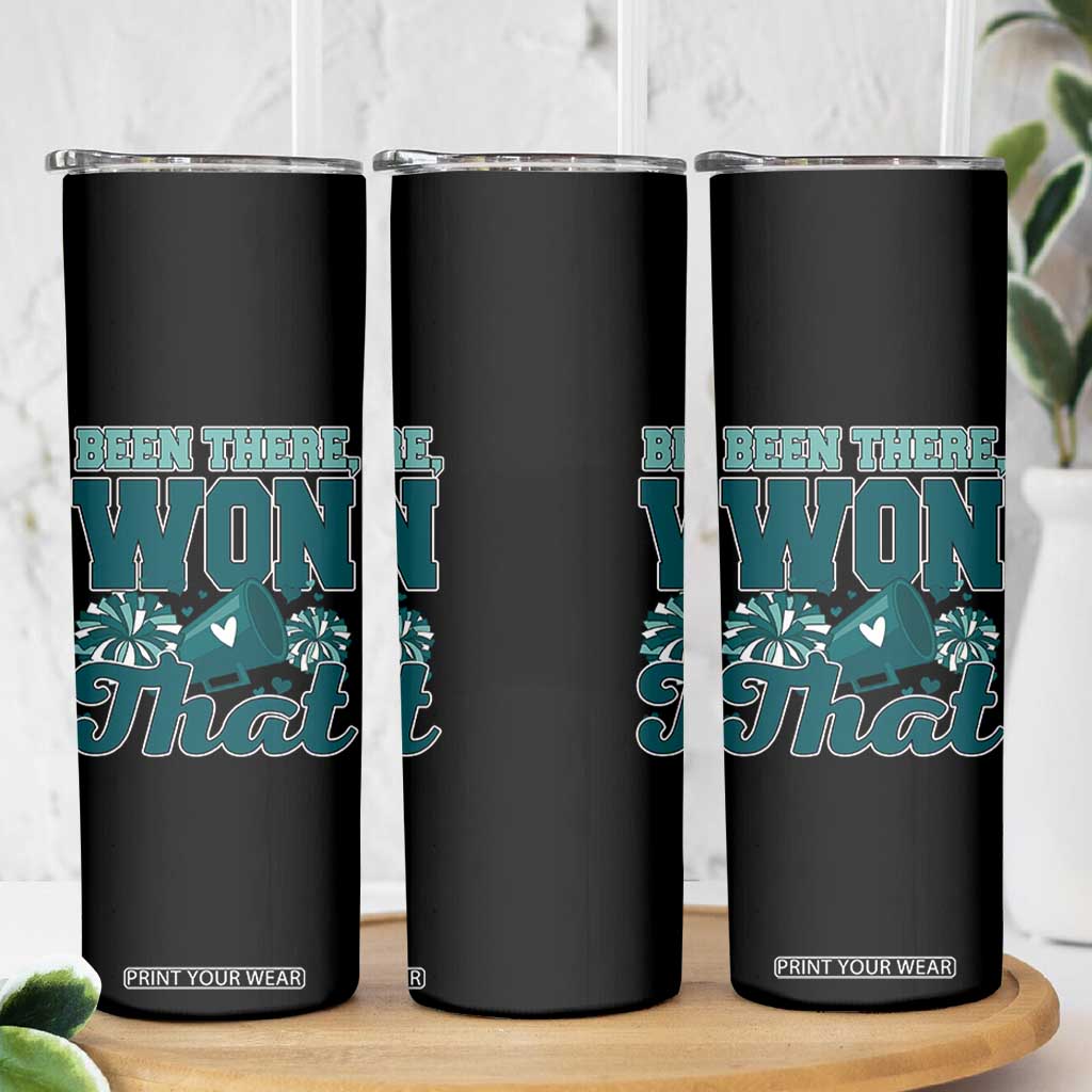 Been There Won That Cheer Spirit Skinny Tumbler Game Day Champions Sport Fans TS02 Print Your Wear