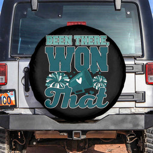 Been There Won That Cheer Spirit Spare Tire Cover Game Day Champions Sport Fans TS02 No hole Black Print Your Wear