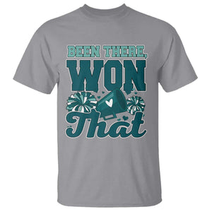 Been There Won That Cheer Spirit T Shirt Game Day Champions Sport Fans TS02 Sport Gray Print Your Wear